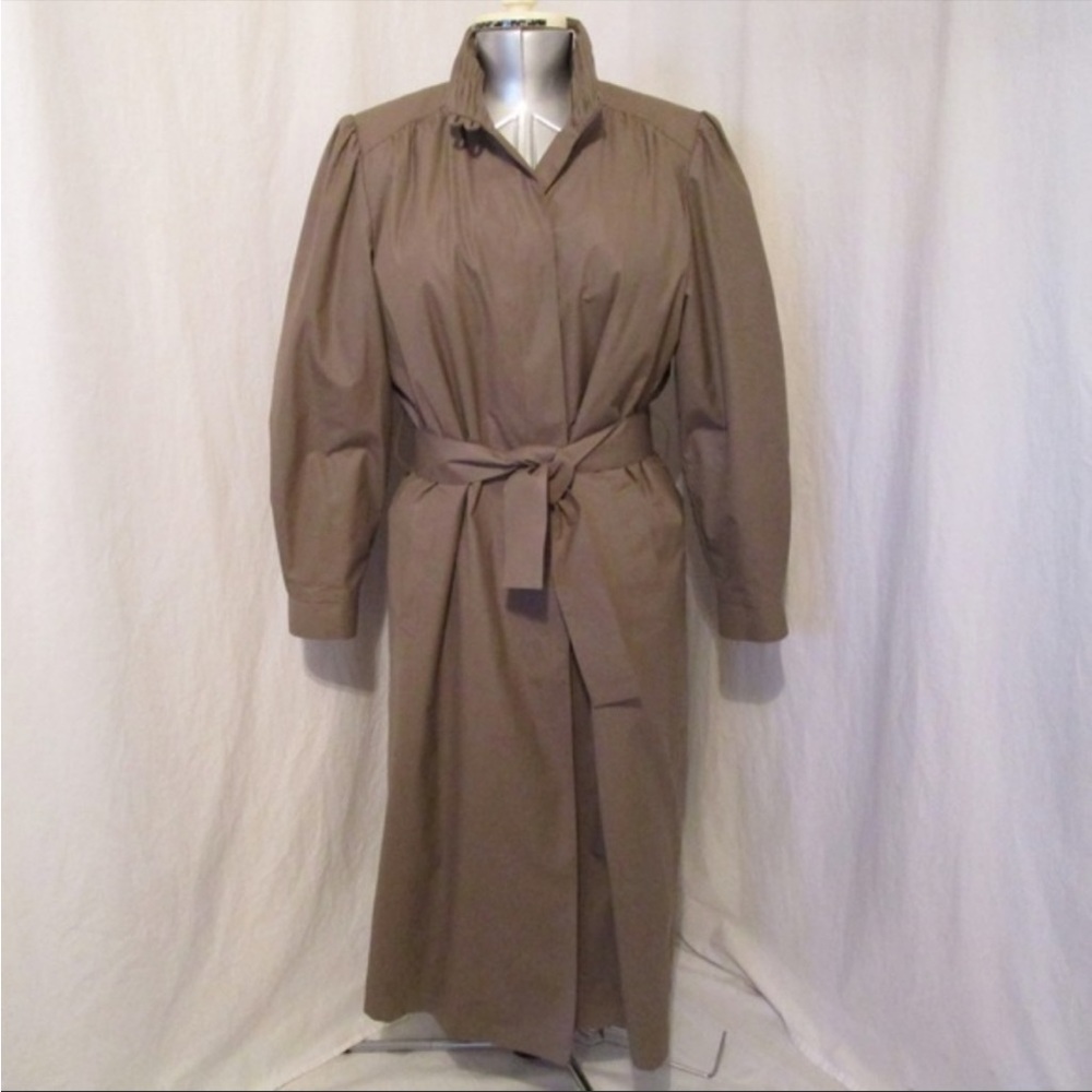 Vtg London Fog Trench Coat with Removable Lining 14